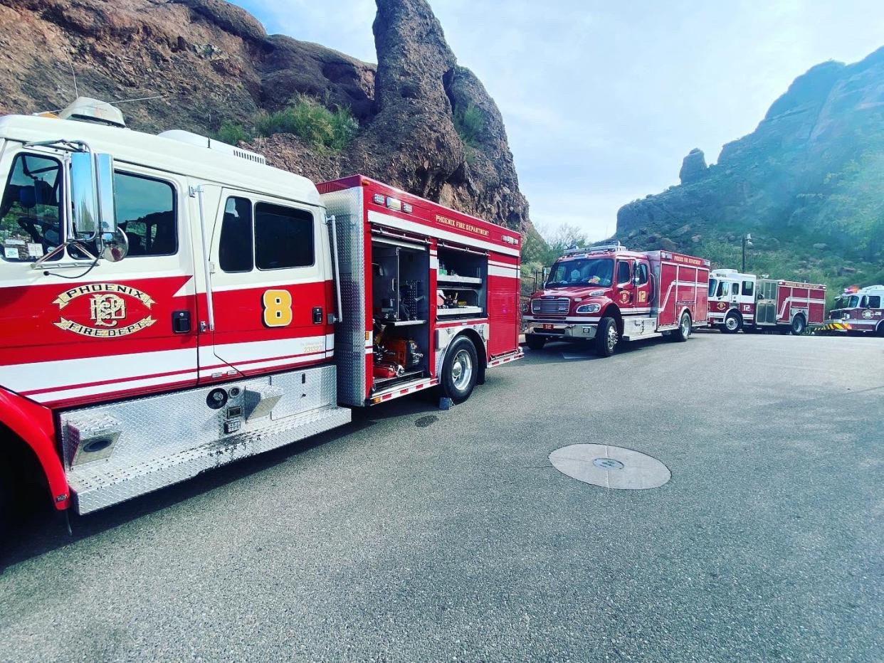 Various rescue crews responded to at least four hiking rescues in the Valley this weekend.