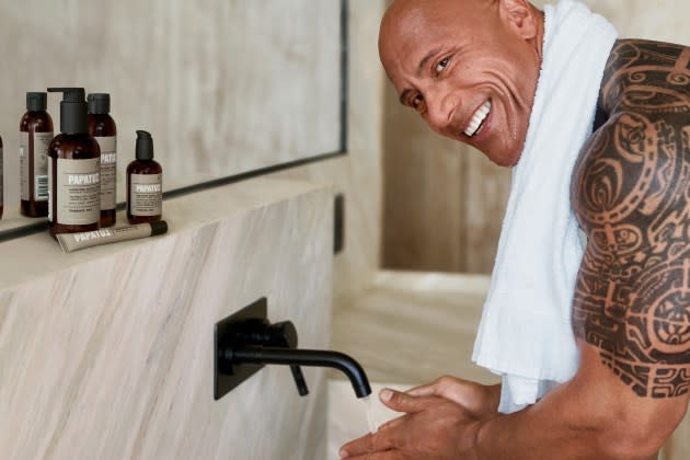 EXCLUSIVE: Dwayne 'The Rock' Johnson Launching Men's Skin Care