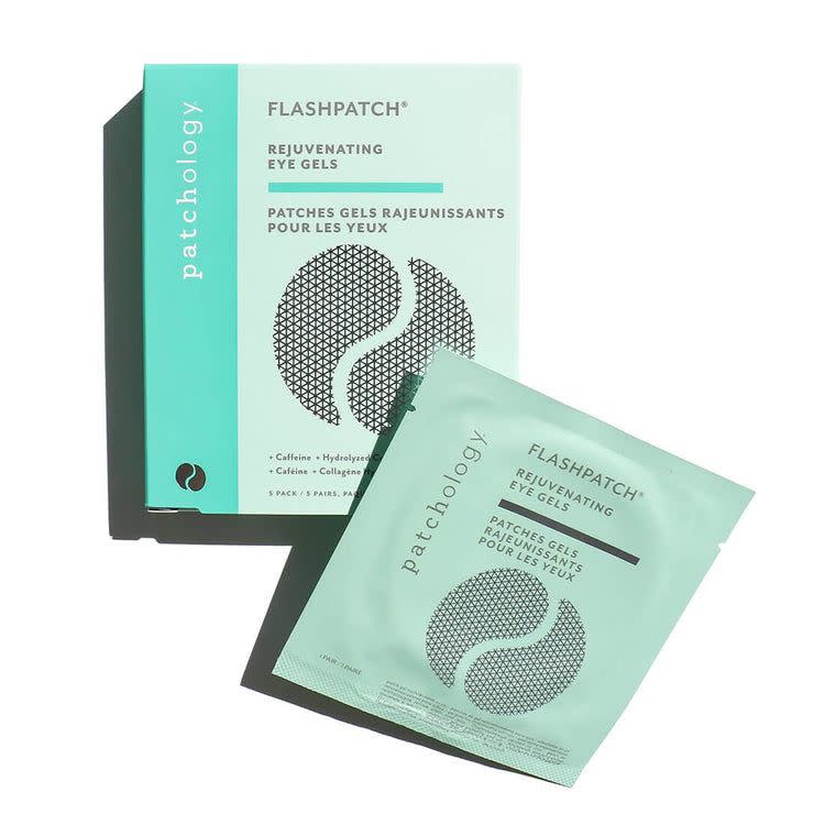 <p><a href="https://go.redirectingat.com?id=74968X1596630&url=https%3A%2F%2Fwww.patchology.com%2Fproducts%2Fflashpatch-rejuvenating-de-puffing-under-eye-gels-caffeine-collagen&sref=https%3A%2F%2Fwww.townandcountrymag.com%2Fstyle%2Fbeauty-products%2Fg41138891%2Fbest-under-eye-patches-mask%2F" rel="nofollow noopener" target="_blank" data-ylk="slk:Shop Now;elm:context_link;itc:0;sec:content-canvas" class="link ">Shop Now</a></p><p>De-Puffing Under Eye Gels</p><p>patchology.com</p><p>$50.00</p>
