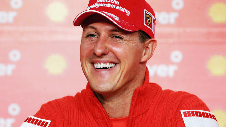 Michael Schumacher, pictured here at the Brazilian Grand Prix in 2006.