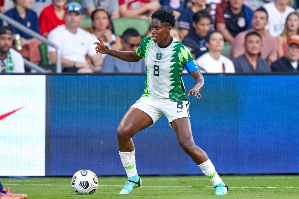  Asisat Oshoala Barcelona and Nigeria Women's World Cup 2023 squad 