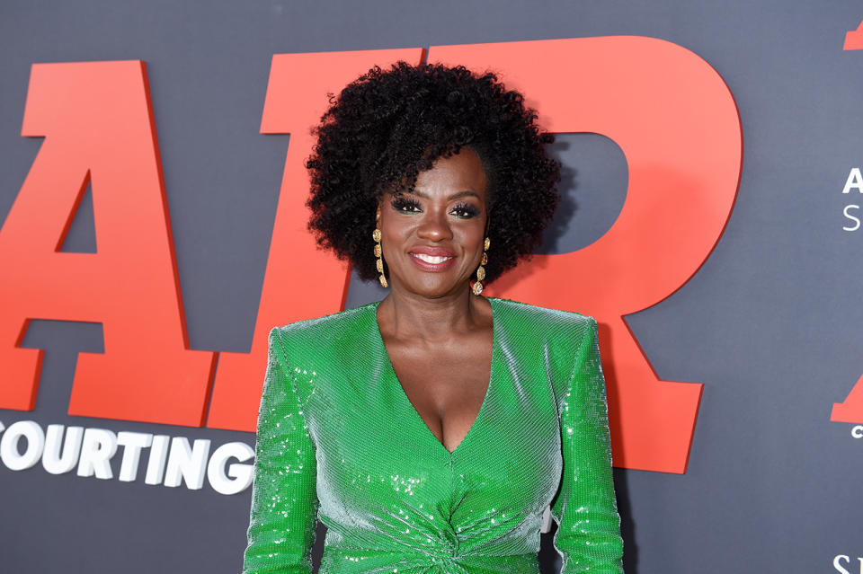 Viola Davis, who plays Michael Jordan’s mother, Deloris Jordan, at the “Air” world premiere at the Regency Village Theatre in Los Angeles. - Credit: Gilbert Flores for Variety