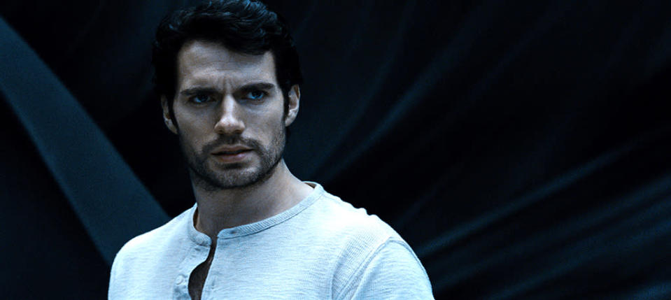 Henry Cavill in Warner Bros. Pictures' "Man of Steel" - 2013