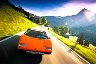 <p>Few cars demonstrate the appeal of clean, addenda-free bodywork as the original Countach, which did without the wings, arch and sill excresences of later models. The LP400 left Marcello Gandini’s striking sculpture pure and unadorned.</p>