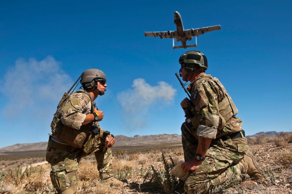 Air Force Special Tactics Squadron joint terminal attack controller A-10 close air support