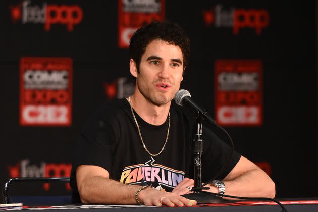 Darren Criss appears at C2E2 Chicago Comic & Entertainment Expo at McCormick Place on April 27. He talked about being 