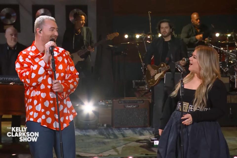 Sam Smith & Kelly Clarkson Duet 'Breakaway' | Kellyoke. The Kelly Clarkson Show