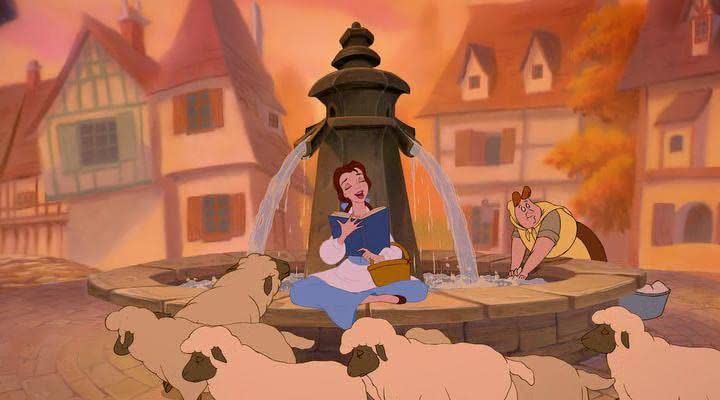 MOVIE: Small Village Square in <i>Beauty and the Beast</i>