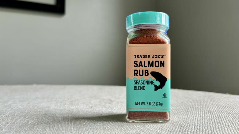 spice bottle salmon rub