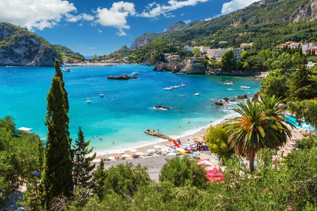 Take your pick: the Greek islands offer something for everyone – like beautiful Paleokastritsa beach on Corfu: Getty/iStock