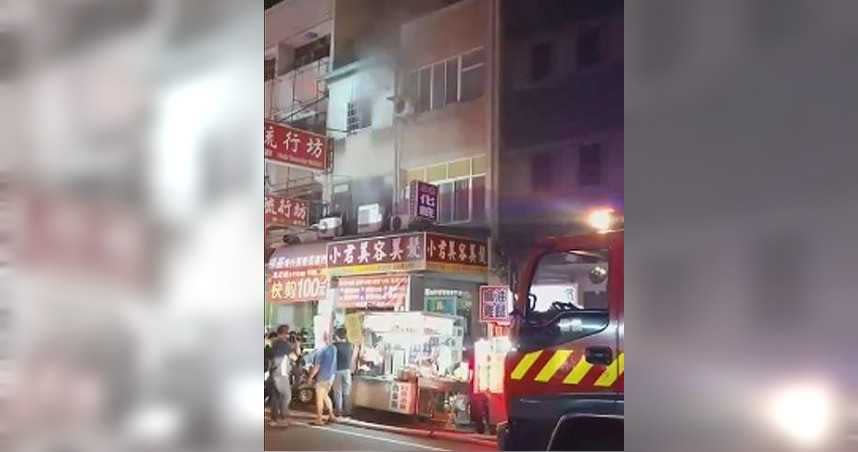 台中市中華路夜市昨日晚間驚傳火警，3孩子喪命火場，張男也因想救人而被燒傷。（圖／報系資料照）