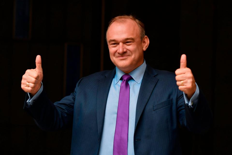 Sir Ed Davey (AFP via Getty Images)