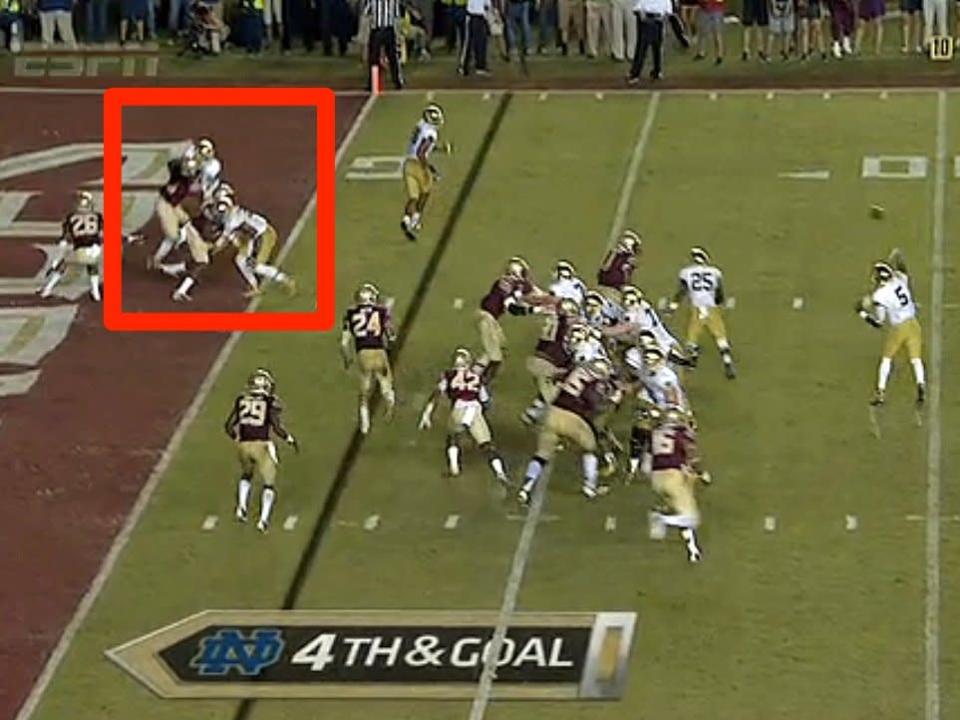 notre dame fsu penalty