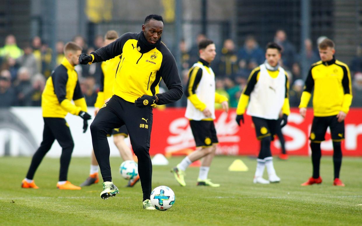 Borussia Dortmund held a special international break training session - REUTERS