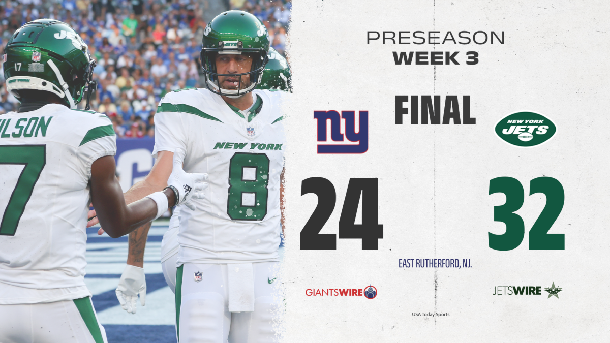 Jets vs. Giants Preseason Week 1 Highlights