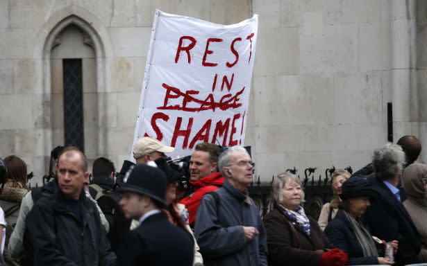 Tears and Jeers at Margaret Thatcher's Funeral