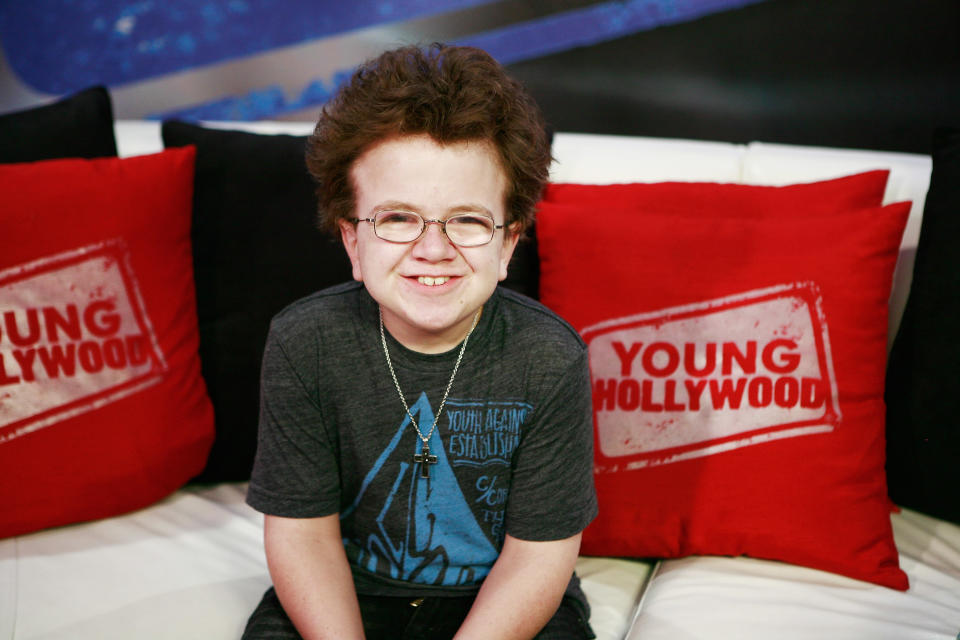 LOS ANGELES, CA - MARCH 28: (EXCLUSIVE COVERAGE) YouTube pesonality Keenan Cahil at the Young Hollywood Studio on March 28, 2012 in Los Angeles, California.  (Photo by Alyse Gilbert/Young Hollywood/Getty Images)