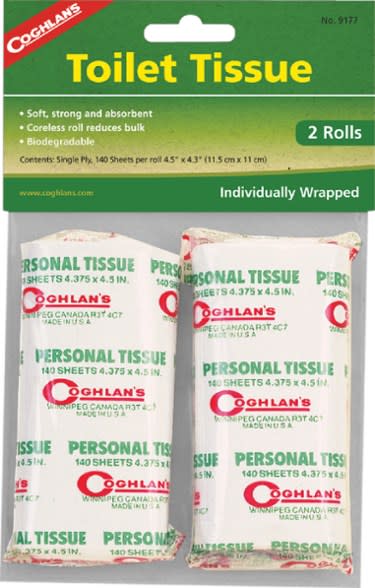 coghlans toilet tissue