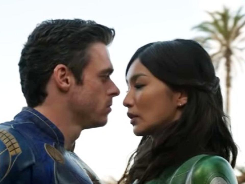 Richard Madden and Gemma Chan in new Marvel film ‘Eternals’ (Marvel Studios)