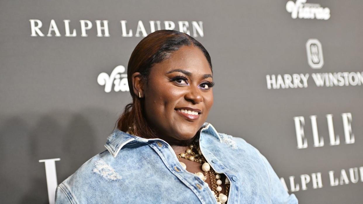 danielle brooks at elle's 2023 women in hollywood celebration presented by ralph lauren, harry winston and viarae