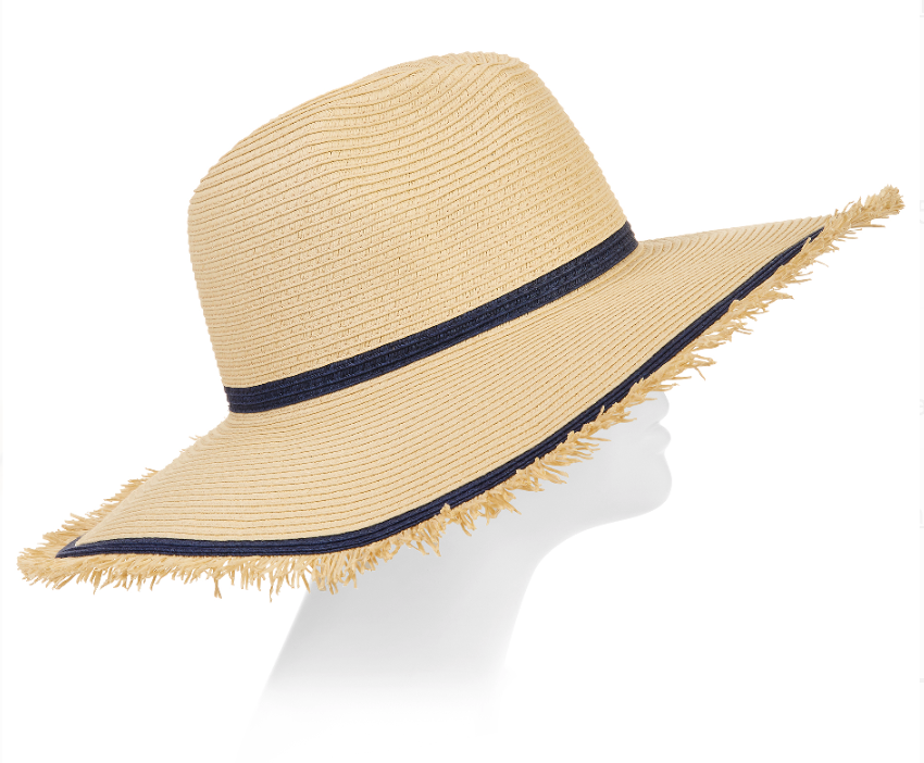 Eliza May Rose Women's Combo Straw Sunhat. (Photo: Walmart)