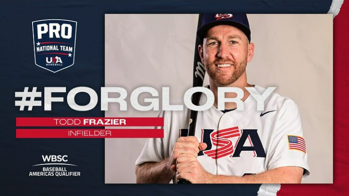 美國東奧棒球老將佛瑞澤（Todd Frazier）。摘自佛瑞澤IG