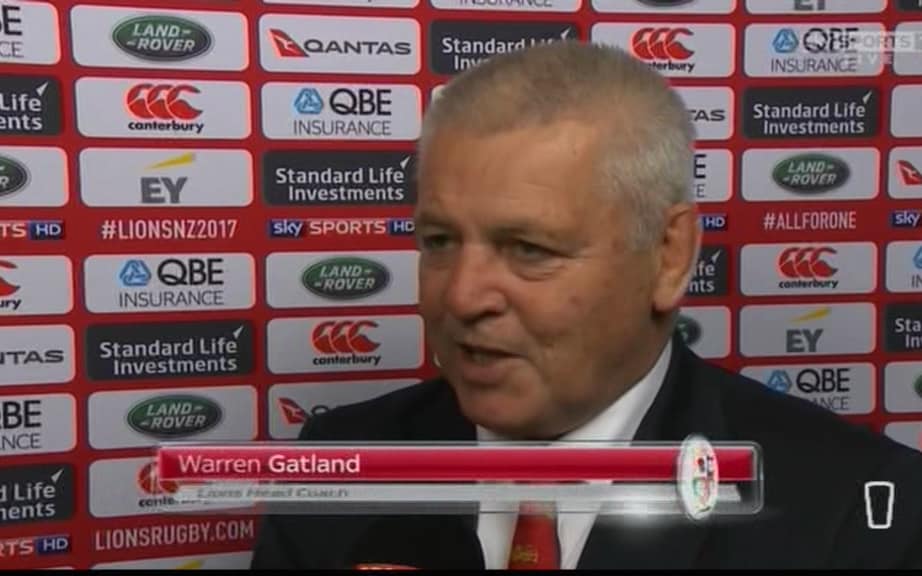 Warren Gatland - Credit: Sky Sports