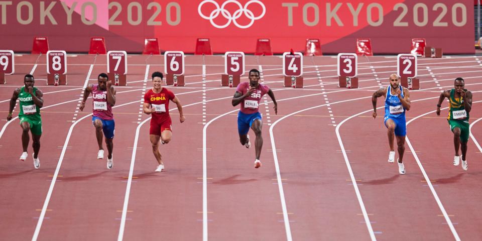 mens 100m final tokyo