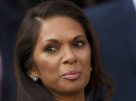 Gina Miller arrives at the Supreme Court ahead of the challenge against a court ruling that Theresa May's government requires parliamentary approval to start the process of leaving the European Union, in Parliament Square, central London, Britain December 5, 2016. REUTERS/Toby Melville