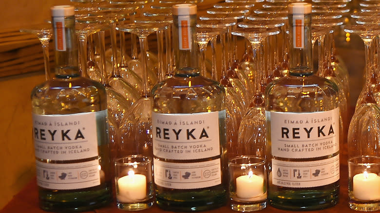 bottles of Reyka