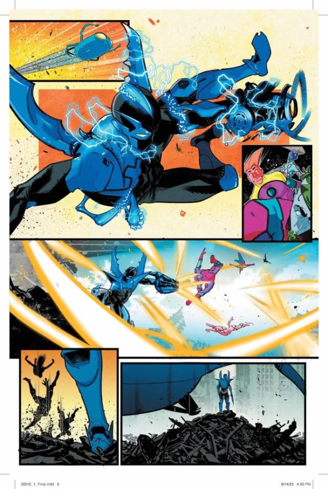 Graduation Day Is Over And New Adventures Begin in Blue Beetle #1