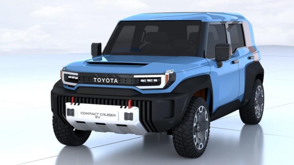 Toyota在2021年底推出的Compact Cruiser EV概念車，獲得汽車設計大獎肯定。(圖片來源/ Toyota)