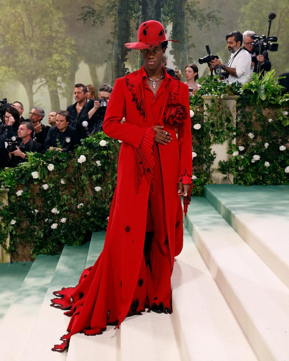 <h1 class="title">The 2024 Met Gala Celebrating "Sleeping Beauties: Reawakening Fashion" - Arrivals</h1><cite class="credit">Taylor Hill/Getty Images</cite>