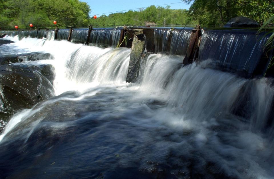 One of the most picturesque sections in Blackstone is the Blackstone Gorge off County Street.