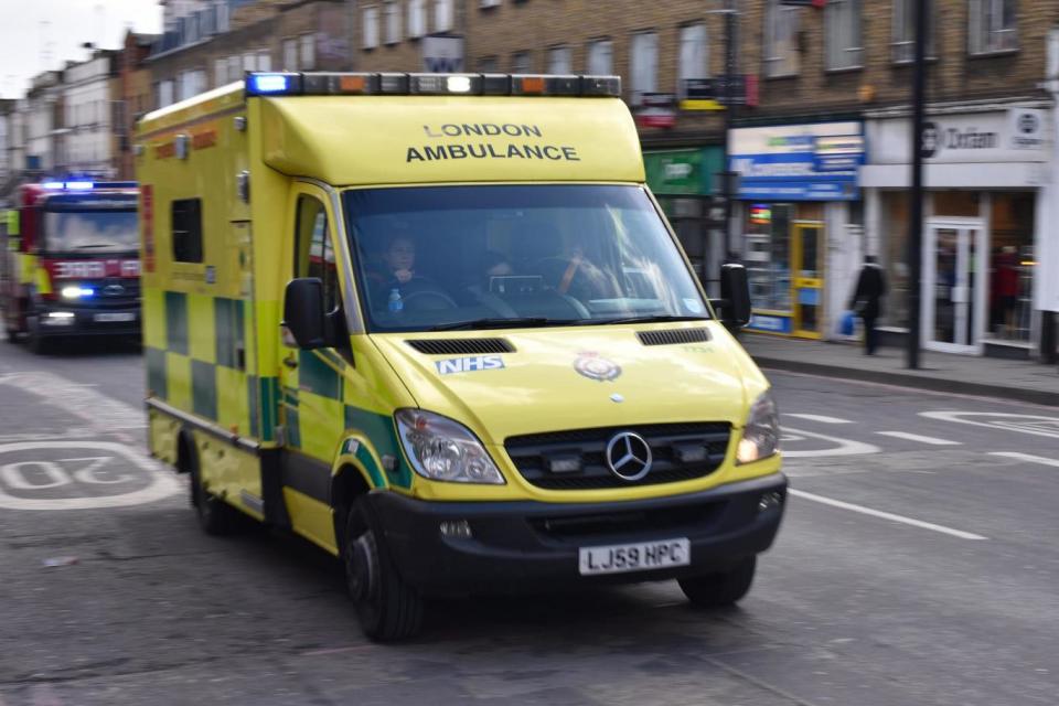 The report has revealed why different age groups may call the emergency service (file photo) (Getty Images)