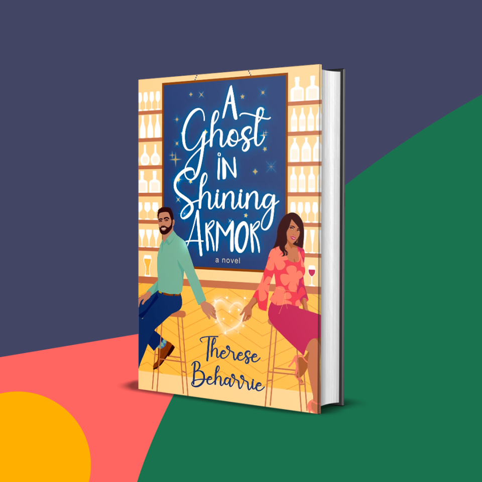 "A Ghost in Shining Armor" book cover