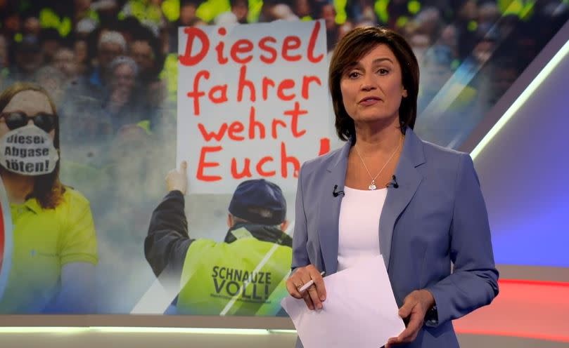 In ihrer Sendung fragt Sandra Maischberger: “Geht der Umweltschutz zu weit?” – und entfacht dabei eine hitzige Debatte. (Foto: Screenshot ARD)