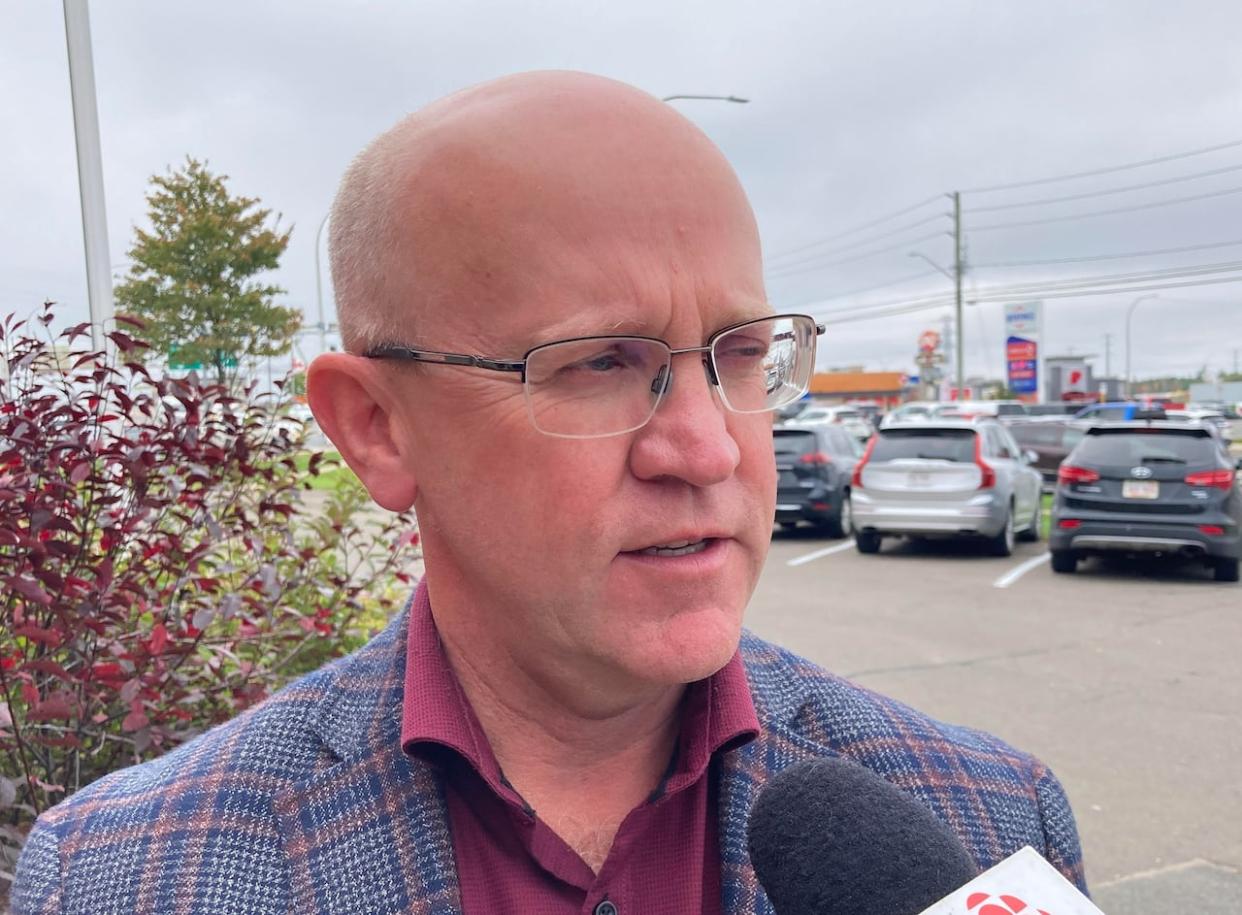 George Daley, fired from his job as deputy minister of education in the anglophone sector by the premier, will run for the Liberals in Hautes-Terres-Nepisiguit.  (Jacques Poitras/CBC - image credit)