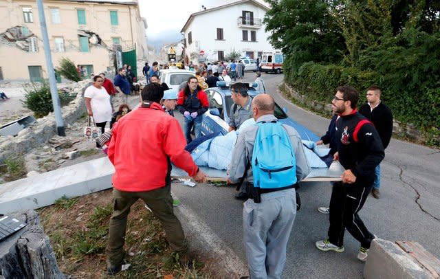 Italy earthquake