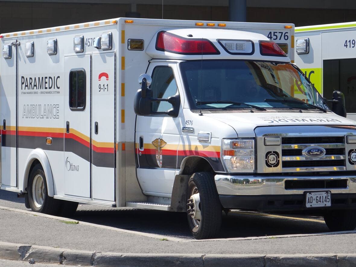 The Ottawa Paramedic Service recorded 526 'level zero' instances where no ambulances were available between Jan. 1 and May 25, 2022, according to an update from city staff. (Danny Globerman/CBC - image credit)