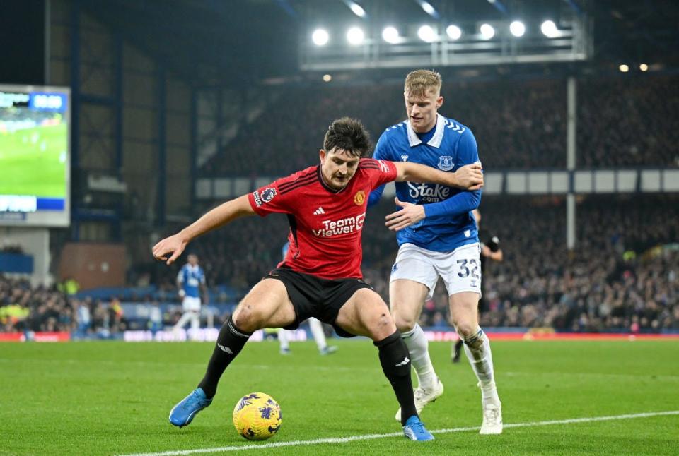 Jarrad Branthwaite has enjoyed an impressive season at Goodison Park (Getty Images)