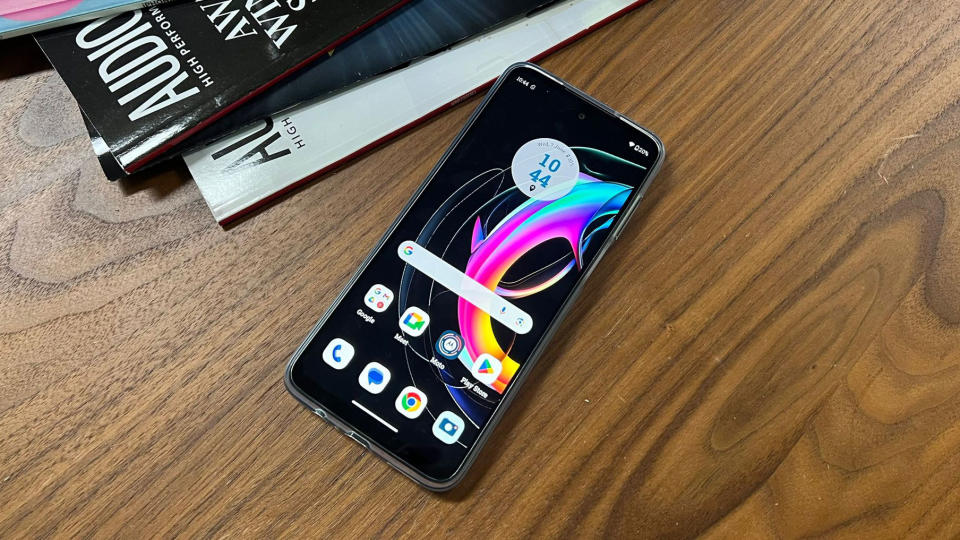 Motorola Moto G53 5G lying on table