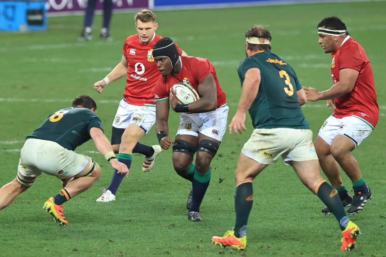 Maro Itoje’s performance stood out on a bad day for the Lions in Cape Town (Getty Images)