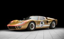 <p>If ever there was an American classic that belonged among these prancing stallions, it surely is the Ford GT40. This is the car that beat Maranello at its own game in the 24 Hours of Le Mans. After six consecutive victories (and three more before) at the storied French endurance race, Enzo's Scuderia was defeated in 1966 by a mainstream automaker from Dearborn, Michigan. This very GT40 was the car that rounded out Ford's famous 1-2-3 finish that year, and it is the fourth of eight Mark II examples built. Raced in period by such legends as Ken Miles, Richie Ginther, A.J. Foyt, Mark Donohue, and Peter Revson, it presented a compelling buy. These cars simply don't come up for sale that often. So when this historic example <a rel="nofollow noopener" href="https://www.caranddriver.com/features/g22814017/2018-monterey-car-week-pebble-beach-auction-preview/?slide=8" target="_blank" data-ylk="slk:became available in Monterey this past August;elm:context_link;itc:0;sec:content-canvas" class="link ">became available in Monterey this past August</a>, it's little wonder it sold for a whopping $9.8 million.</p>