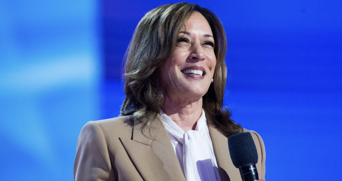 Kamala Harris’s tan suit at the DNC made a statement. Was it a callback to Obama or something more?