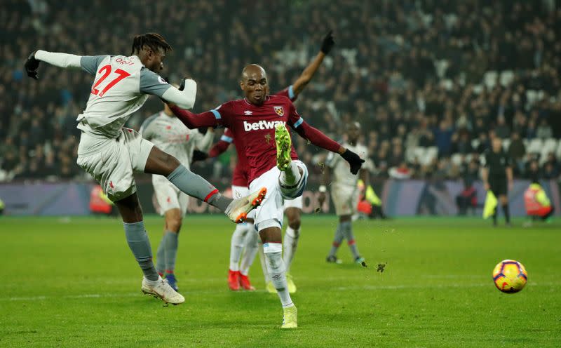 Premier League - West Ham United v Liverpool