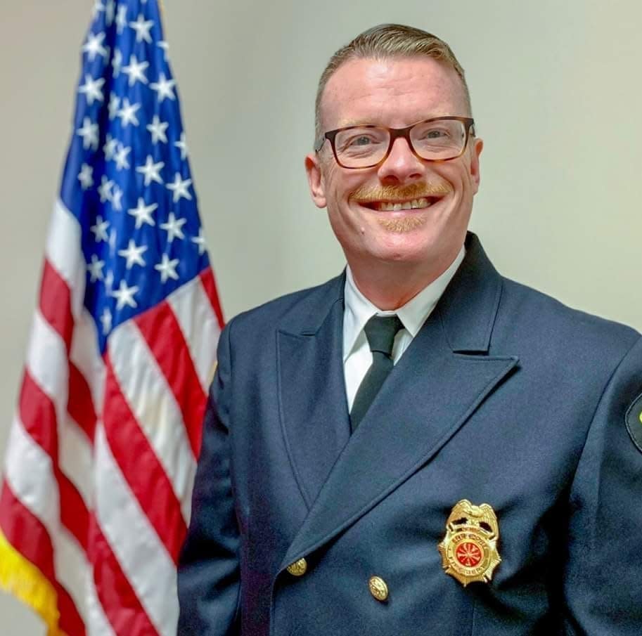 Freeport Fire Chief Brad Liggett, 55, died suddenly on Saturday, Jan. 8, 2022.