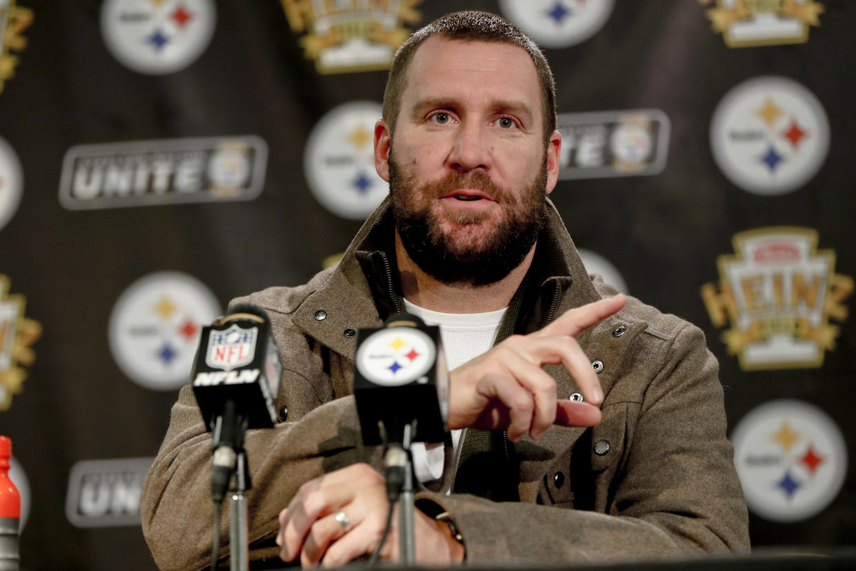Pittsburgh Steelers quarterback Ben Roethlisberger has been criticized for calling out teammates on his radio show. (AP)