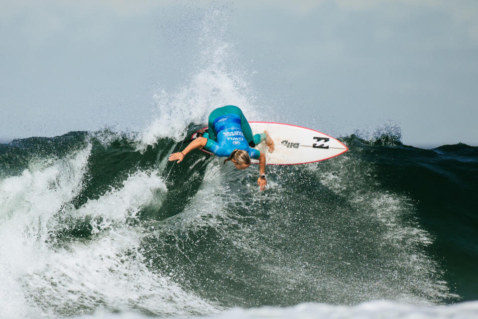 After winning the 2024 GWM Sydney Surf Pro, Isabella Nichols is now second on the Challenger Series rankings. <p>Photo: Cait Miers/WSL</p>