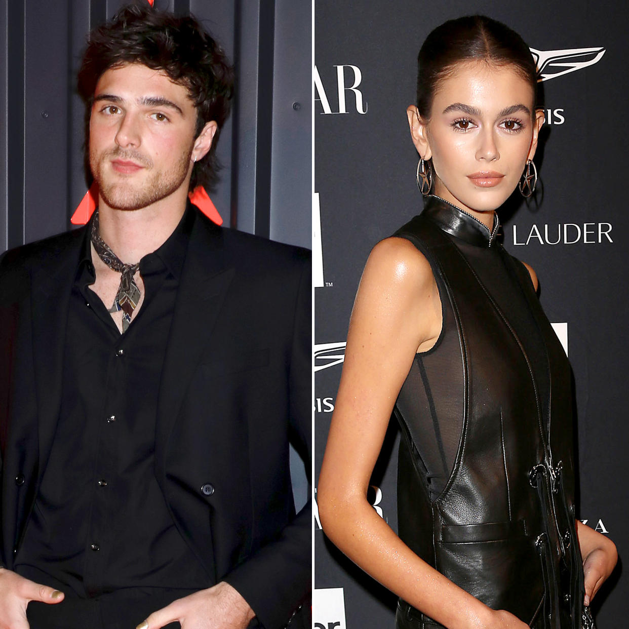 Jacob Elordi and Kaia Gerber Confirm Their Romance With a Kiss While Waking Her Dog 1
